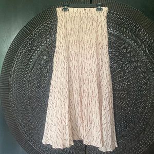 Ba&sh floral midi skirt S